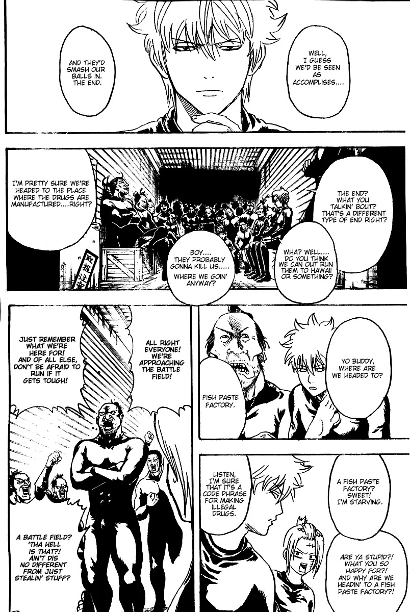 Gintama Chapter 254 page 17 - Chapter 254 : It's Bad Luck To See A Spider At Night