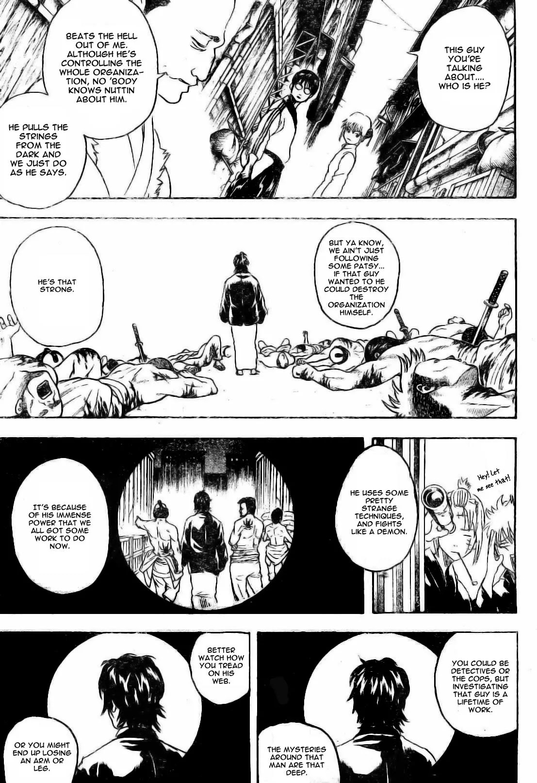 Gintama Chapter 255 page 4 - Chapter 255 : Get Caught Up In The Spider's Web, And You'll Be Hard Pressed To Escape