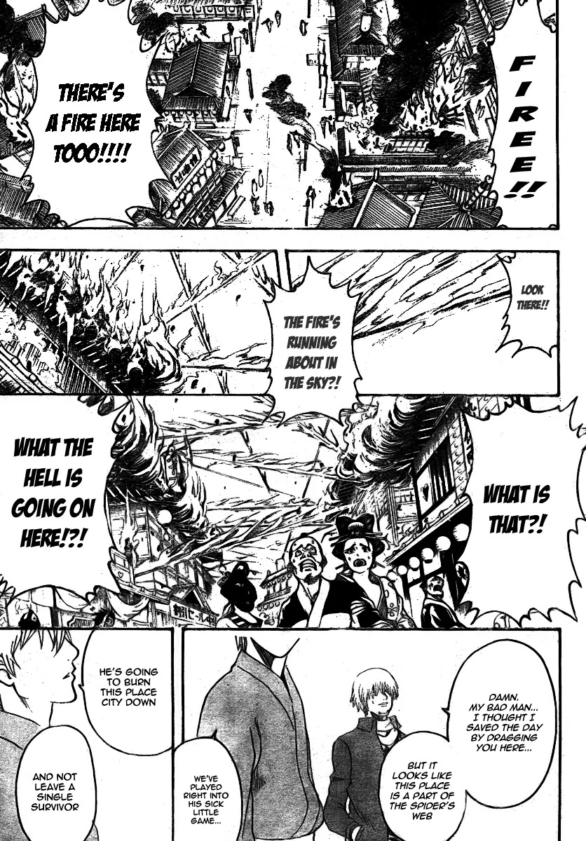 Gintama Chapter 257 page 18 - Chapter 257 : A Single Thread Is Flammable At Its Base