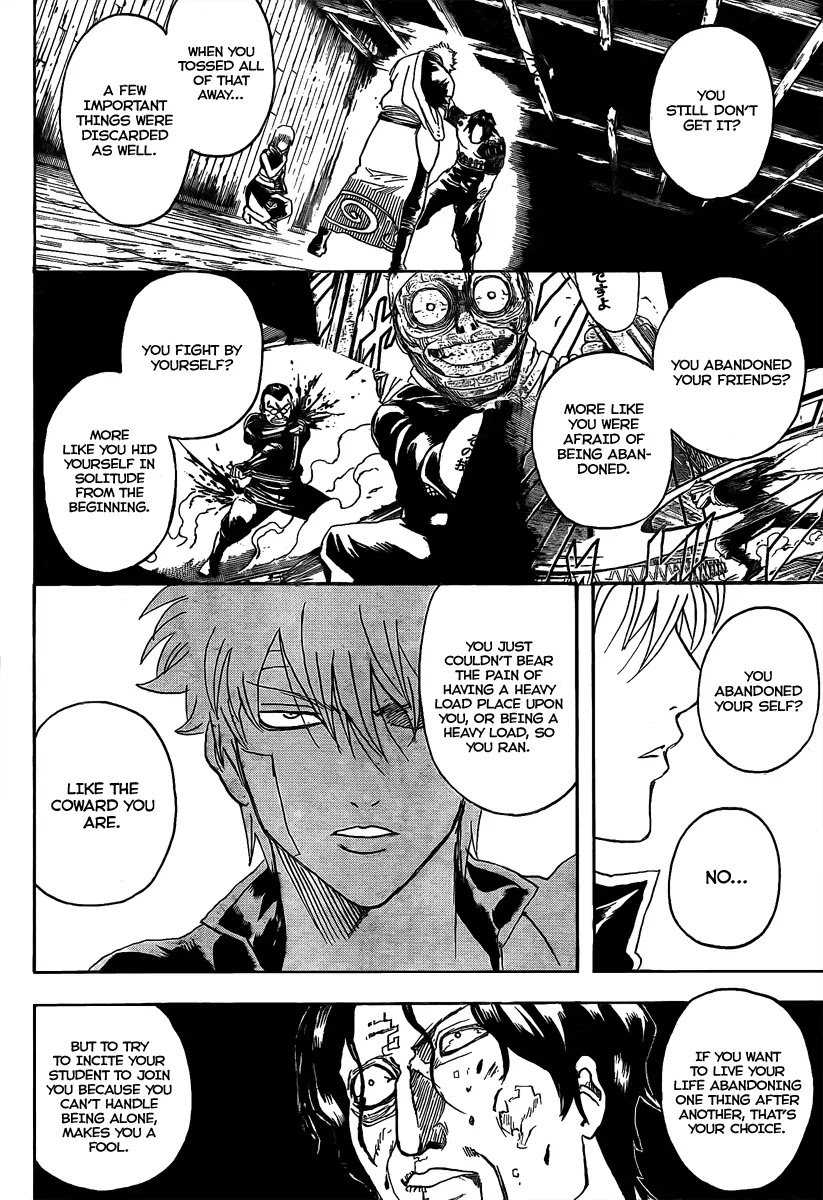 Gintama Chapter 260 page 10 - Chapter 260 : Important things are usually the heaviest
