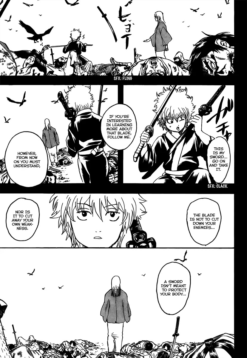 Gintama Chapter 260 page 3 - Chapter 260 : Important things are usually the heaviest