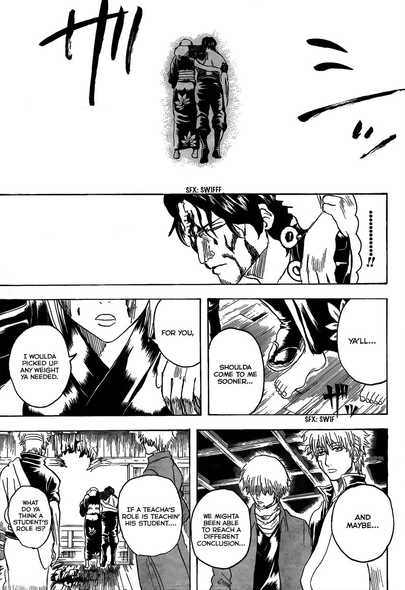 Gintama Chapter 261 page 13 - Chapter 261 : When the time comes, pay back what you owe