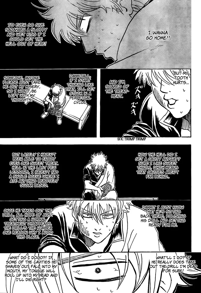 Gintama Chapter 263 page 5 - Chapter 263 : Going to the dentist only gets harder with age