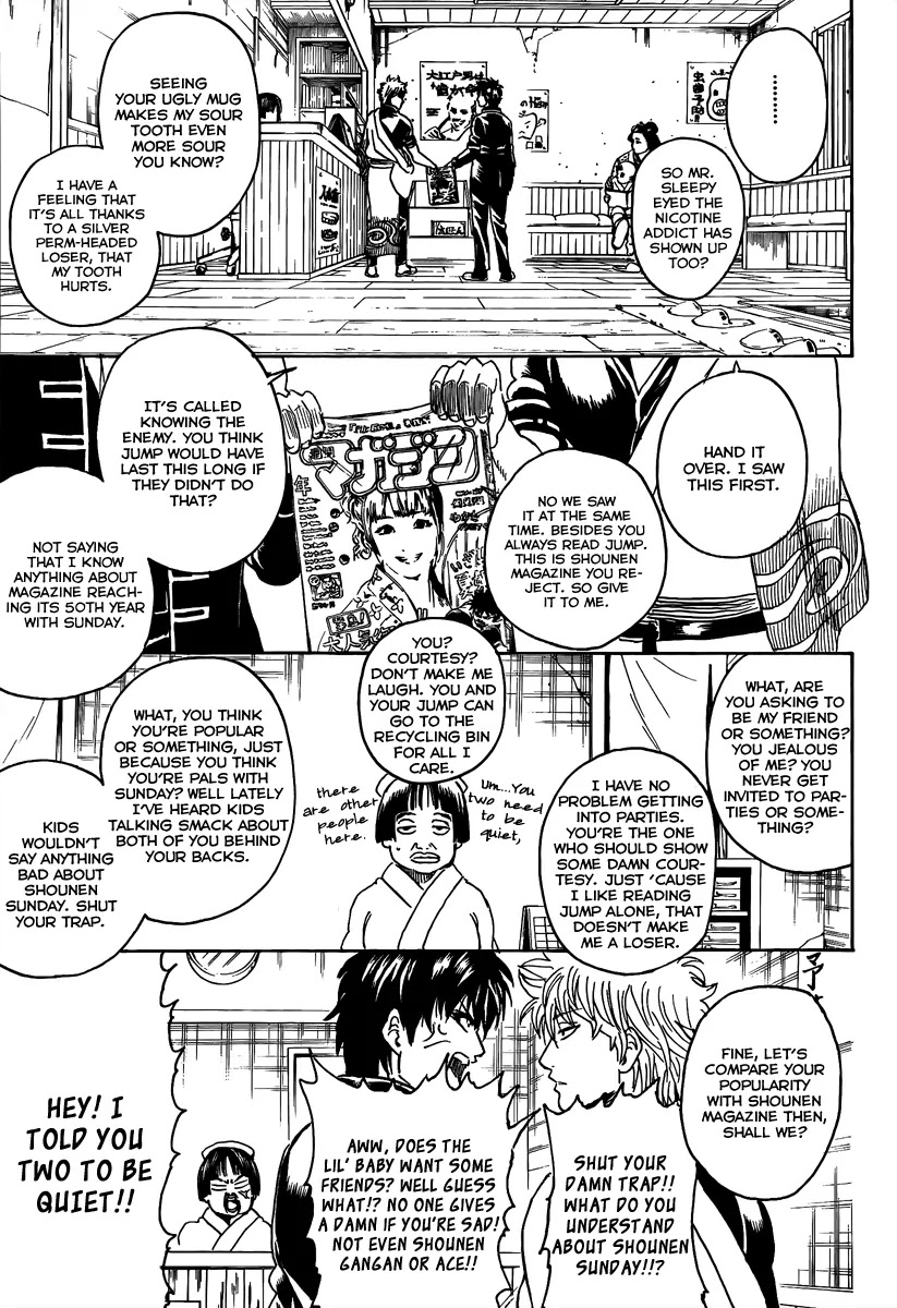 Gintama Chapter 263 page 7 - Chapter 263 : Going to the dentist only gets harder with age