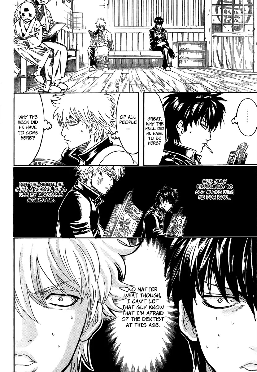 Gintama Chapter 263 page 8 - Chapter 263 : Going to the dentist only gets harder with age