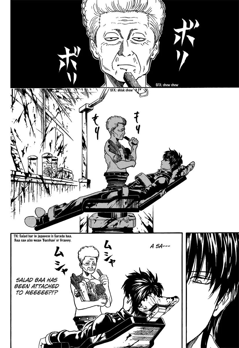 Gintama Chapter 264 page 12 - Chapter 264 : The bigger the areola is, the bigger a person can be