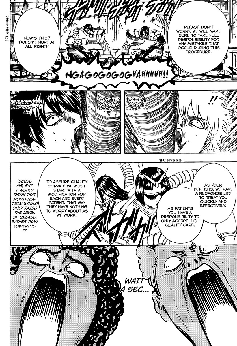Gintama Chapter 264 page 14 - Chapter 264 : The bigger the areola is, the bigger a person can be