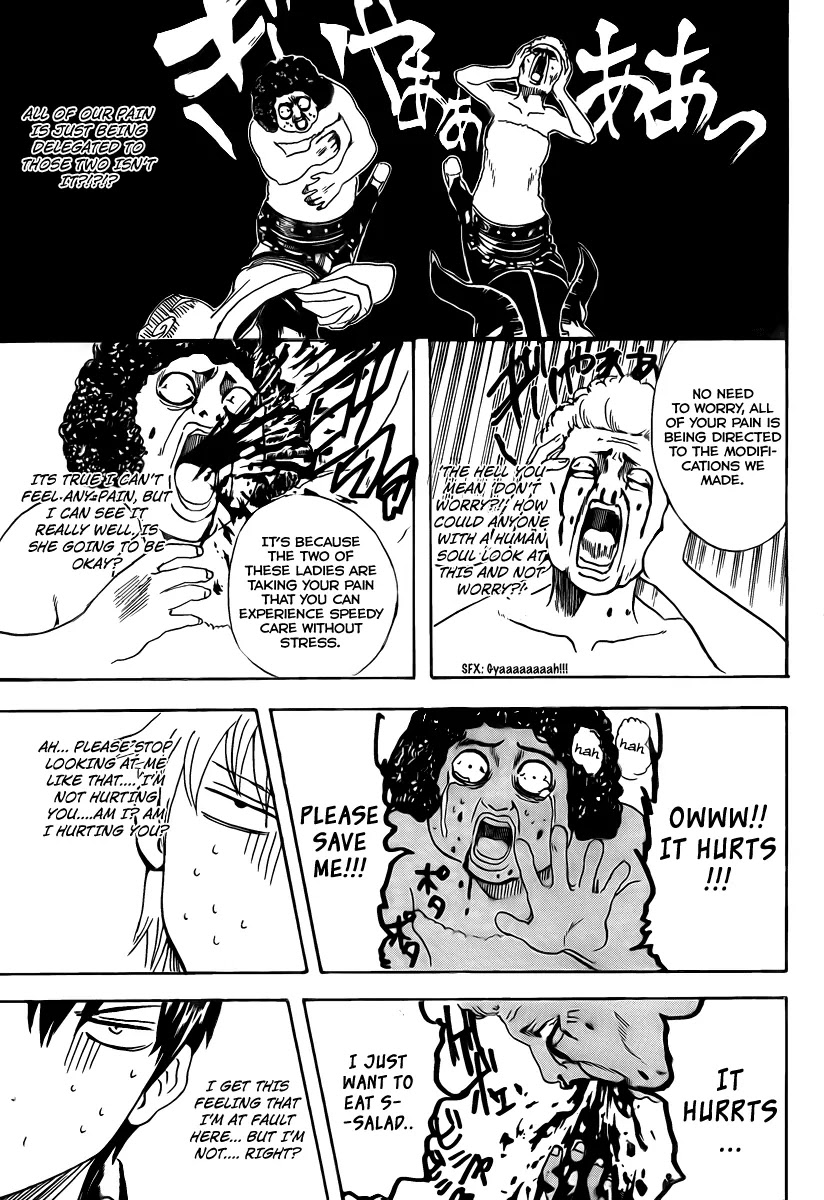 Gintama Chapter 264 page 15 - Chapter 264 : The bigger the areola is, the bigger a person can be