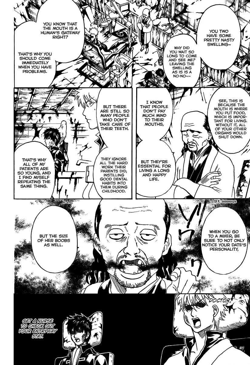 Gintama Chapter 264 page 4 - Chapter 264 : The bigger the areola is, the bigger a person can be