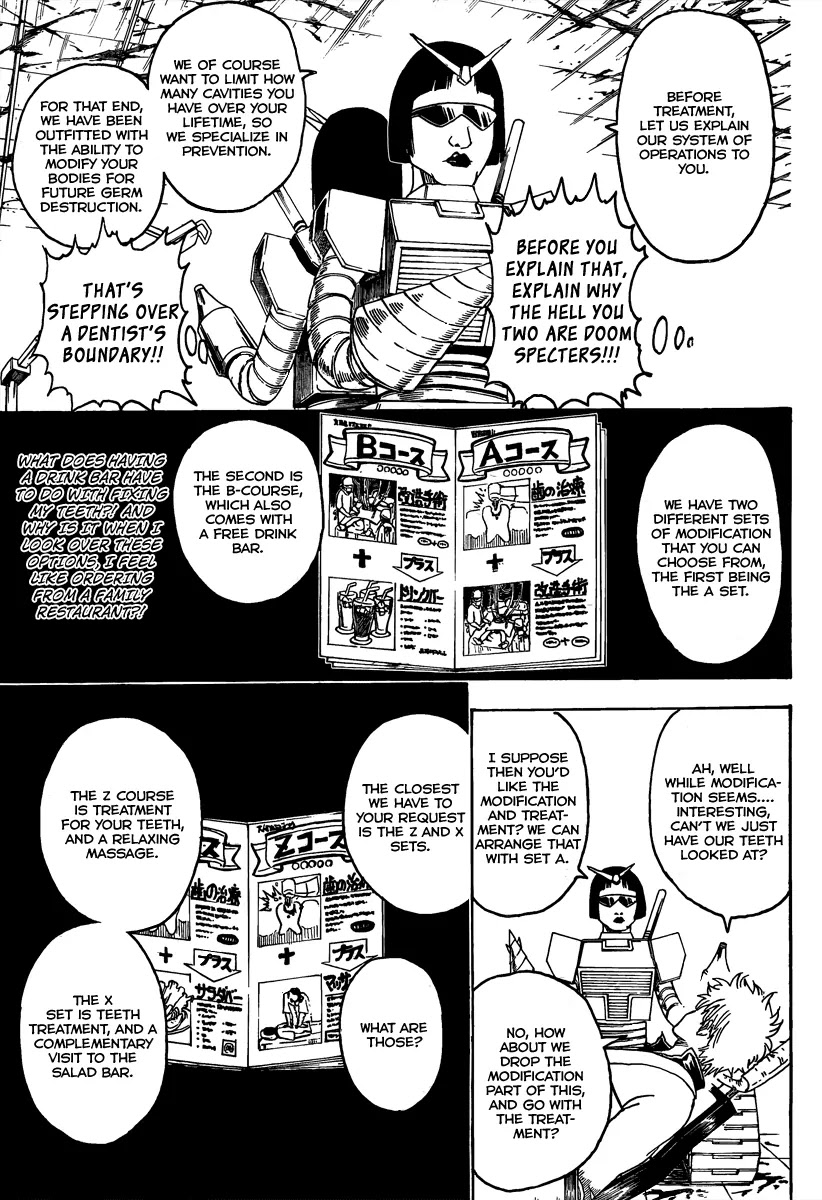 Gintama Chapter 264 page 9 - Chapter 264 : The bigger the areola is, the bigger a person can be