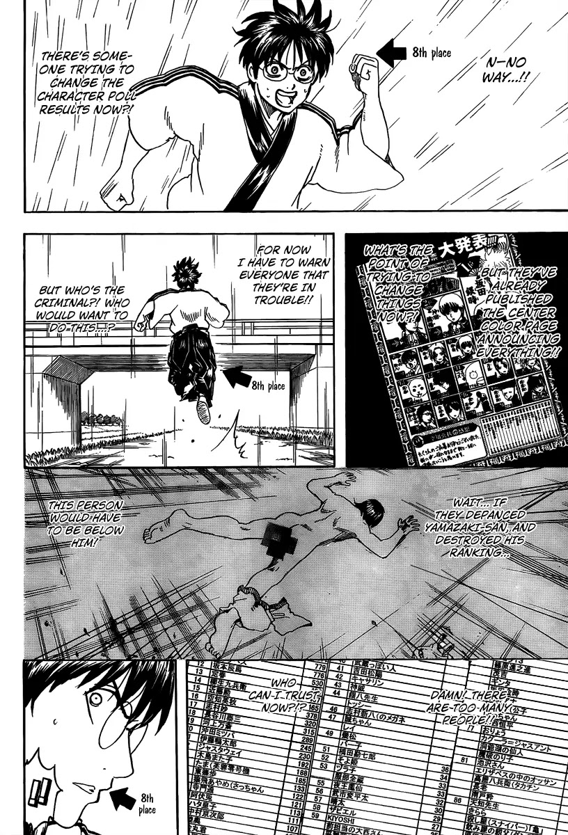Gintama Chapter 265 page 14 - Chapter 265 : Character Polls and The Like are Crap