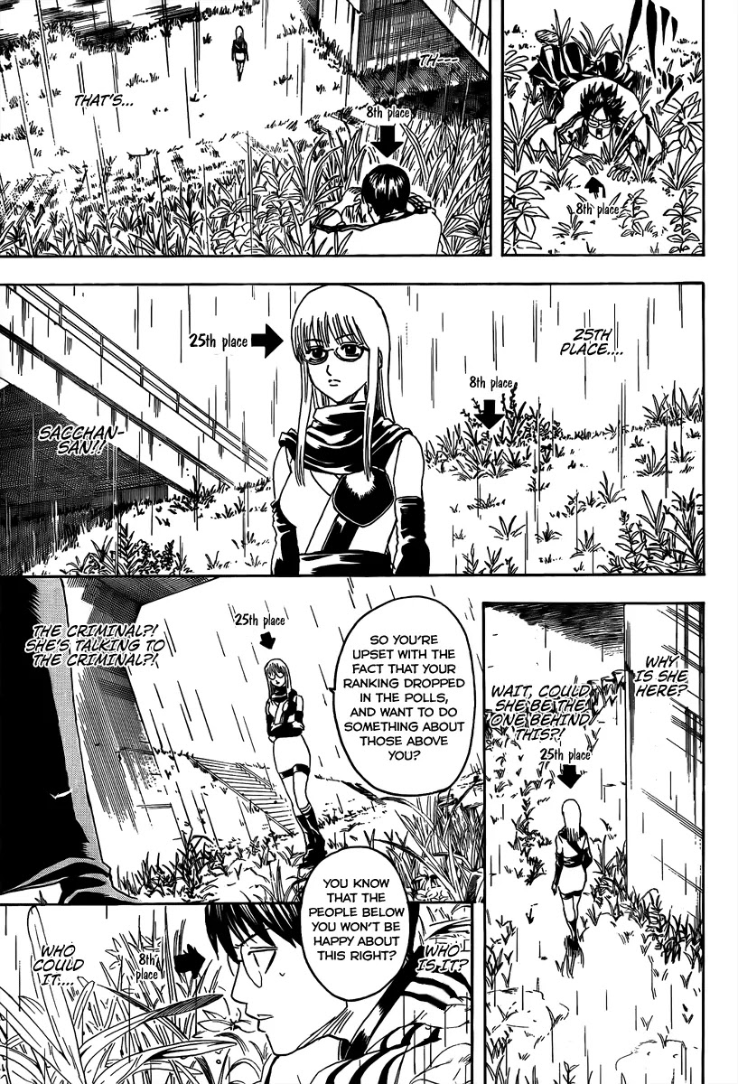 Gintama Chapter 265 page 15 - Chapter 265 : Character Polls and The Like are Crap