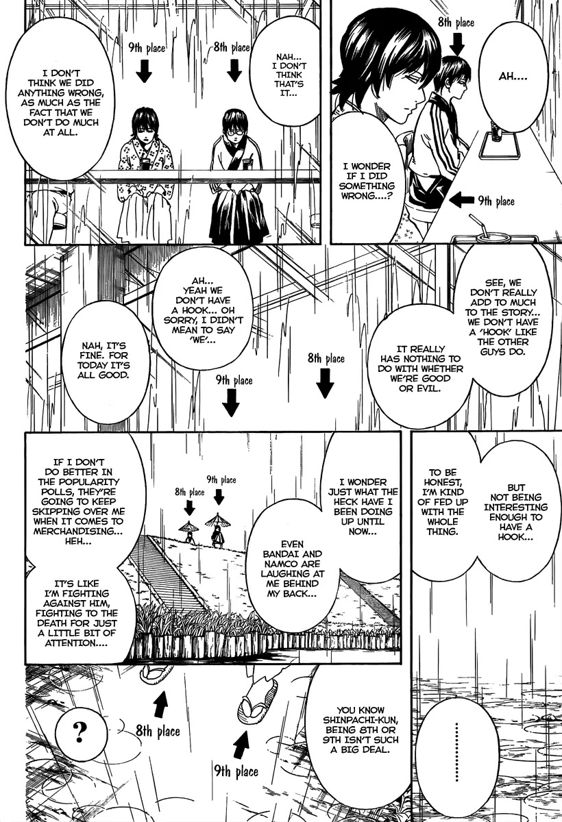 Gintama Chapter 265 page 8 - Chapter 265 : Character Polls and The Like are Crap