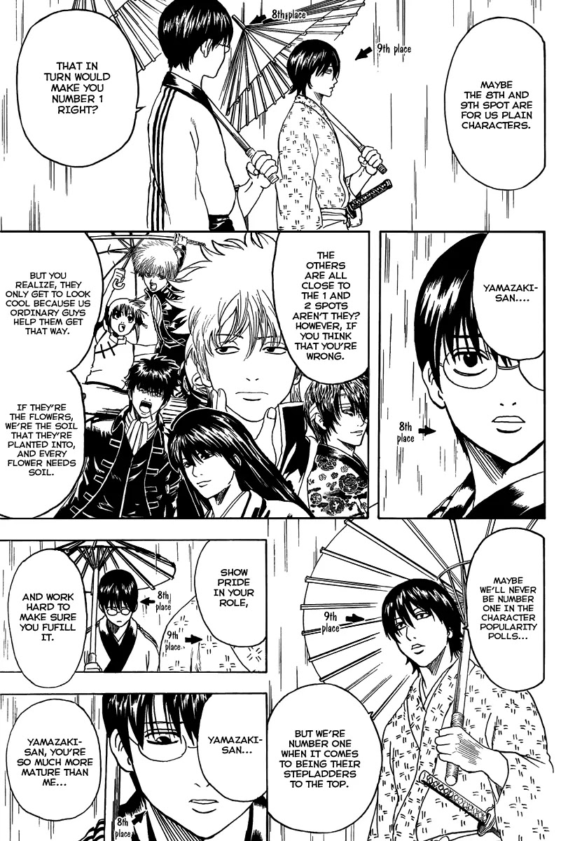 Gintama Chapter 265 page 9 - Chapter 265 : Character Polls and The Like are Crap