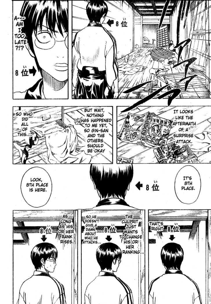 Gintama Chapter 266 page 6 - Chapter 266 : Character popularity polls should burn in hell until they're ash/ So Long buddy...