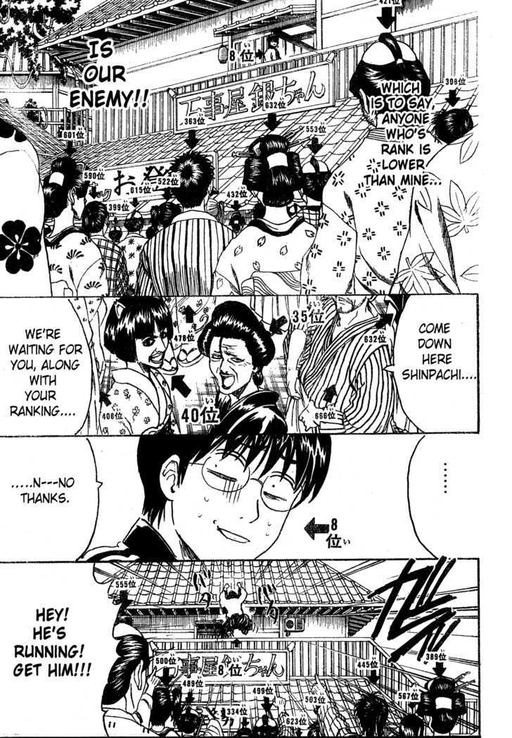 Gintama Chapter 266 page 7 - Chapter 266 : Character popularity polls should burn in hell until they're ash/ So Long buddy...