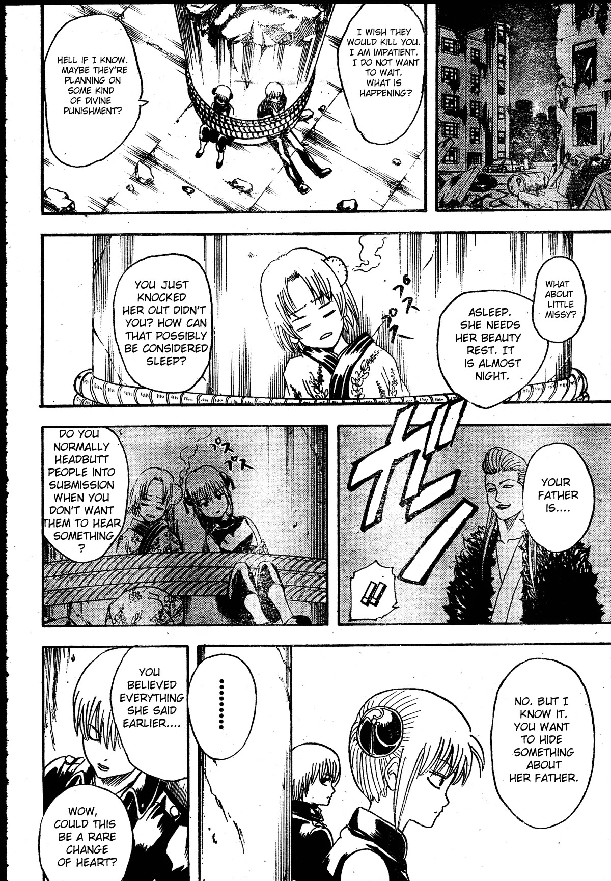 Gintama Chapter 271 page 12 - Chapter 271 : There Are Things That No Matter How Dirty They Are Have To Be Exposed Sorachi Hideaki