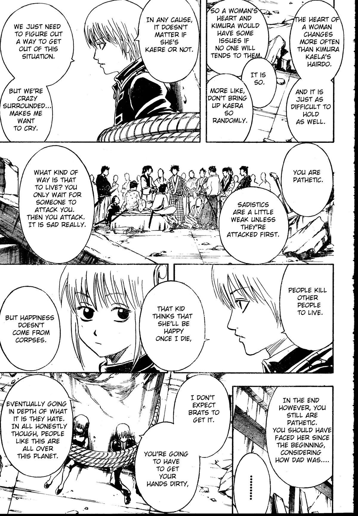 Gintama Chapter 271 page 13 - Chapter 271 : There Are Things That No Matter How Dirty They Are Have To Be Exposed Sorachi Hideaki