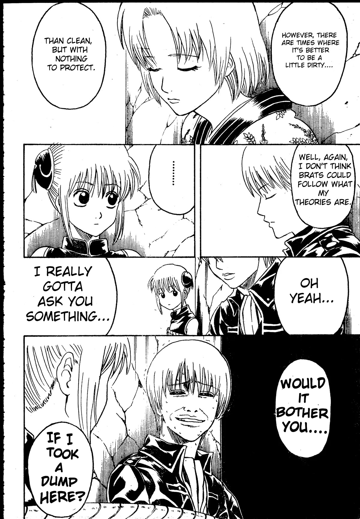 Gintama Chapter 271 page 14 - Chapter 271 : There Are Things That No Matter How Dirty They Are Have To Be Exposed Sorachi Hideaki