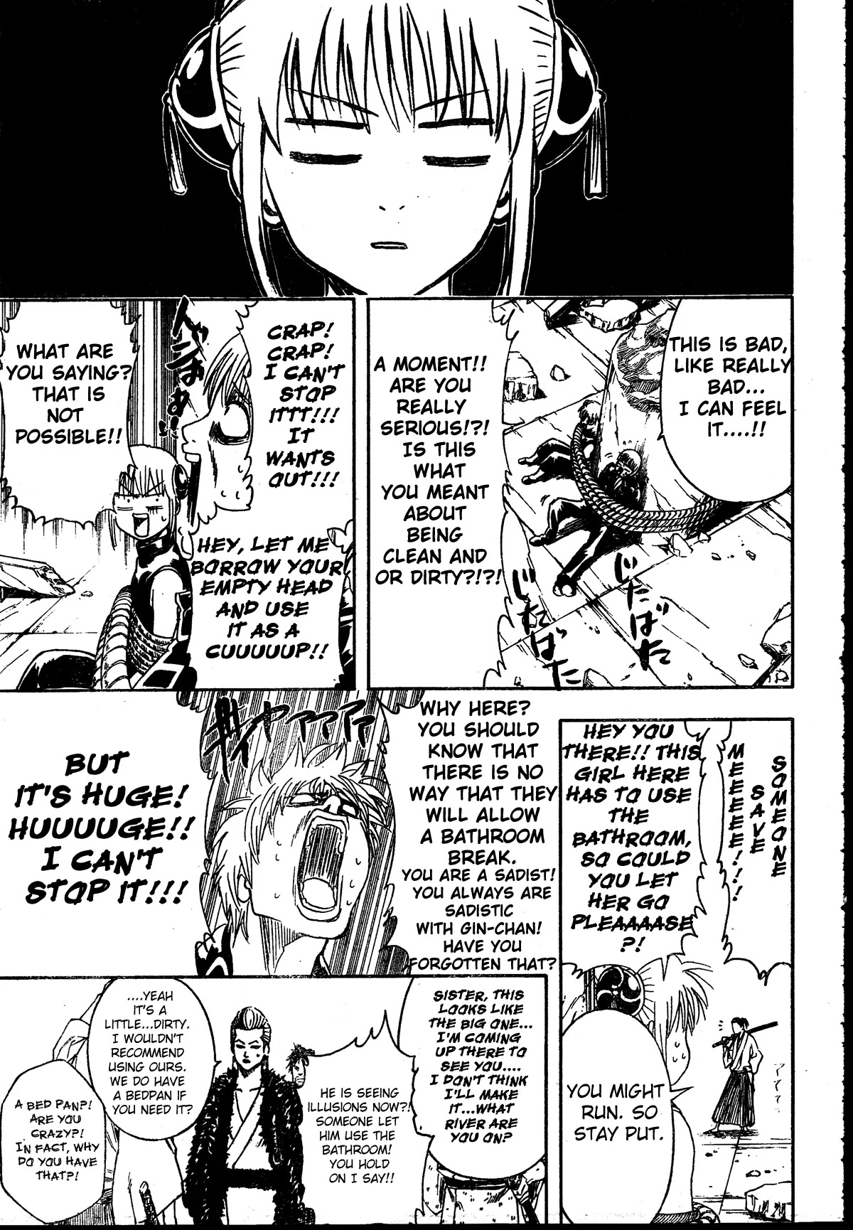 Gintama Chapter 271 page 15 - Chapter 271 : There Are Things That No Matter How Dirty They Are Have To Be Exposed Sorachi Hideaki