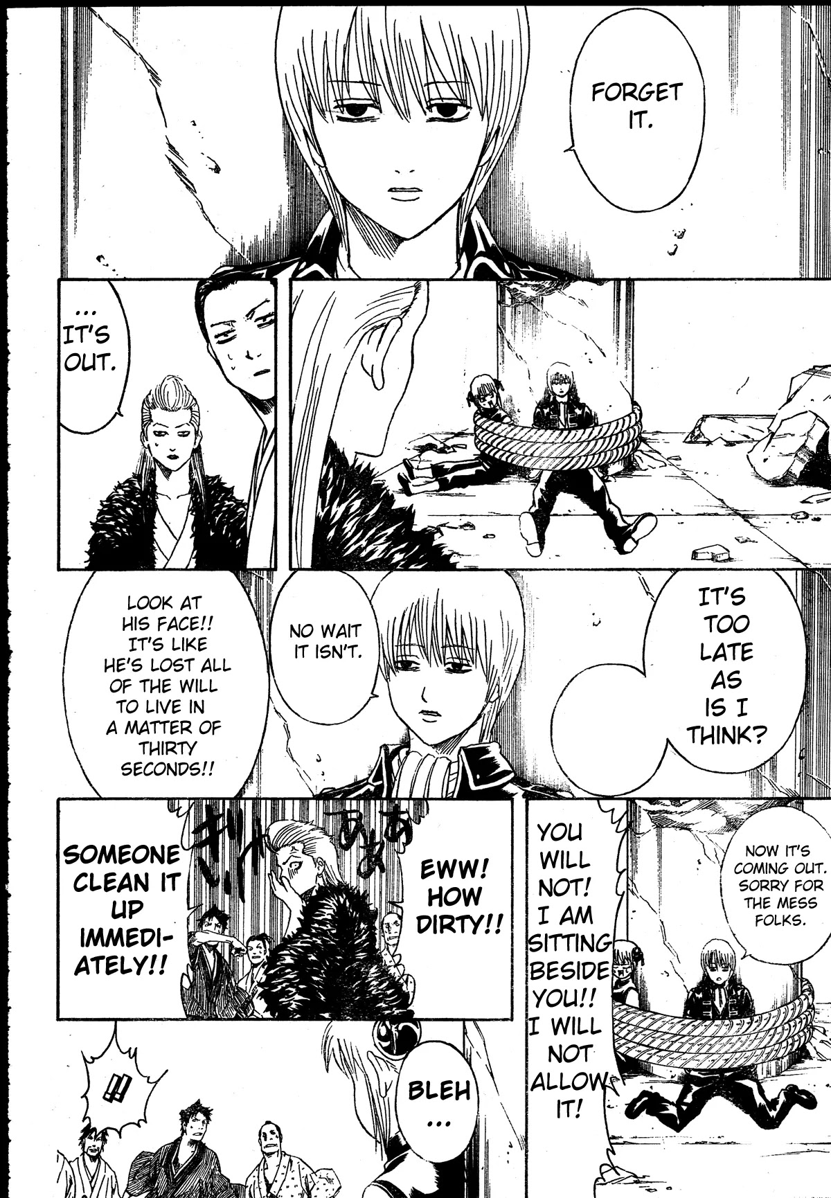 Gintama Chapter 271 page 16 - Chapter 271 : There Are Things That No Matter How Dirty They Are Have To Be Exposed Sorachi Hideaki