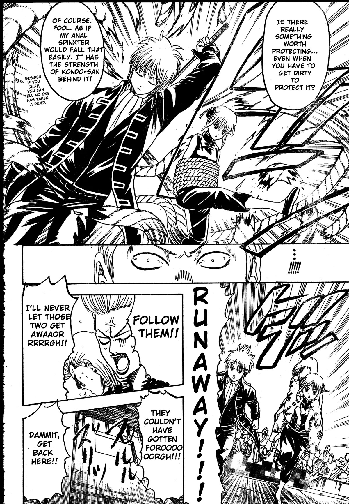 Gintama Chapter 271 page 18 - Chapter 271 : There Are Things That No Matter How Dirty They Are Have To Be Exposed Sorachi Hideaki