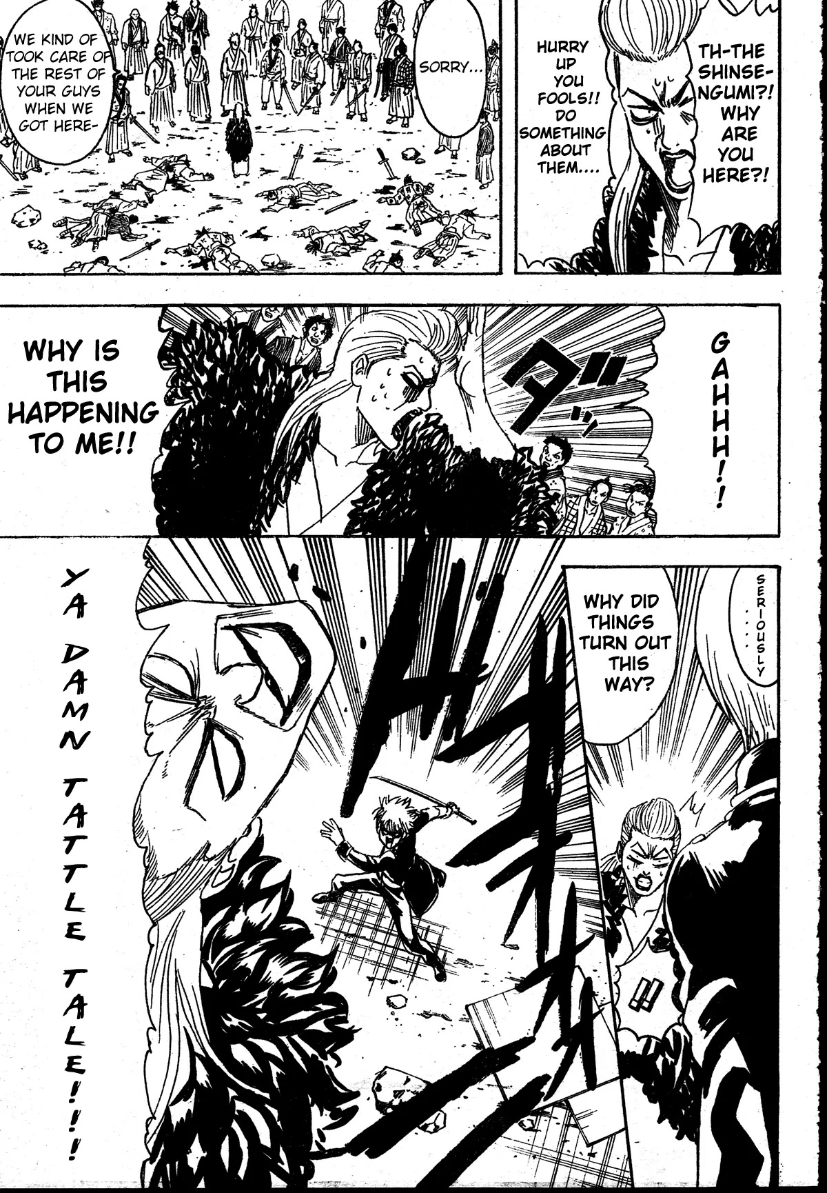 Gintama Chapter 272 page 17 - Chapter 272 : Say So Long Once The Flag Sways