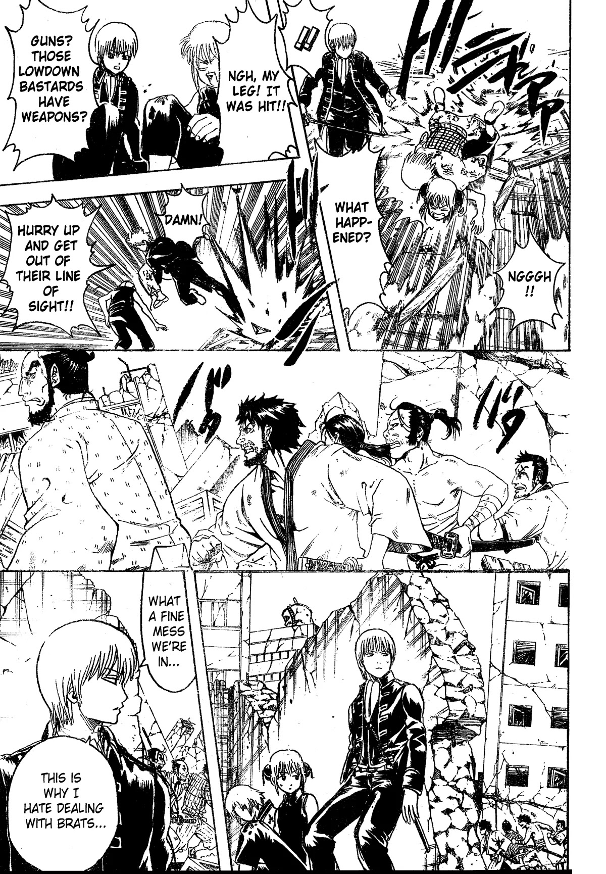 Gintama Chapter 272 page 3 - Chapter 272 : Say So Long Once The Flag Sways