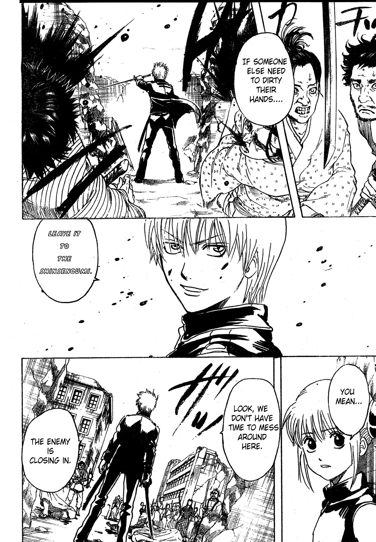 Gintama Chapter 272 page 6 - Chapter 272 : Say So Long Once The Flag Sways