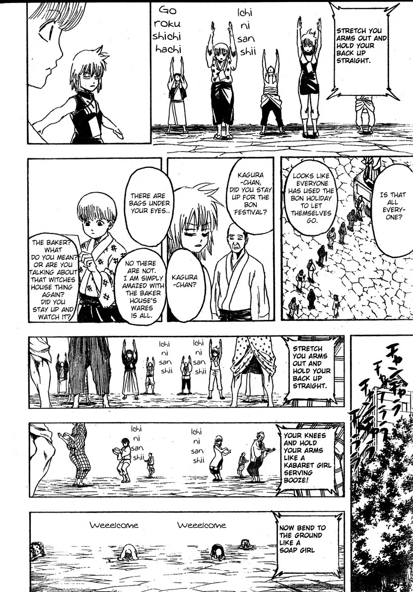 Gintama Chapter 273 page 4 - Chapter 273 : Radio Physical Fitness Shows Are How Boys And Girls Build Stable Social Relationships