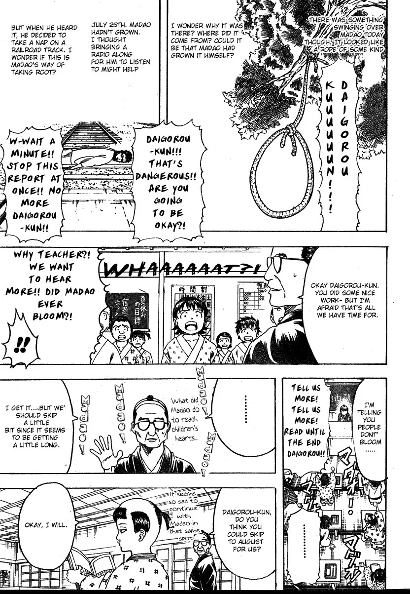 Gintama Chapter 274 page 5 - Chapter 274 : Stick With Your Observation Diaries Until The Very End