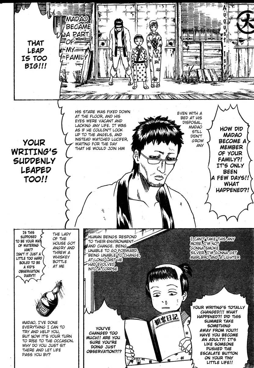 Gintama Chapter 274 page 6 - Chapter 274 : Stick With Your Observation Diaries Until The Very End