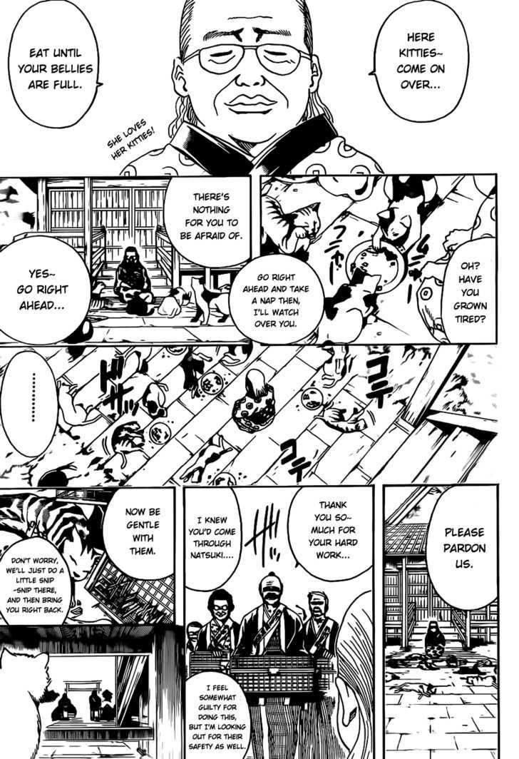 Gintama Chapter 276 page 1 - Chapter 276 : Look Behind You Shimura' Actually Means Watch Your Back, Shimura's Coming!!
