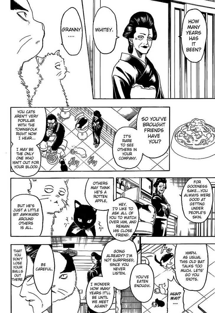 Gintama Chapter 276 page 18 - Chapter 276 : Look Behind You Shimura' Actually Means Watch Your Back, Shimura's Coming!!