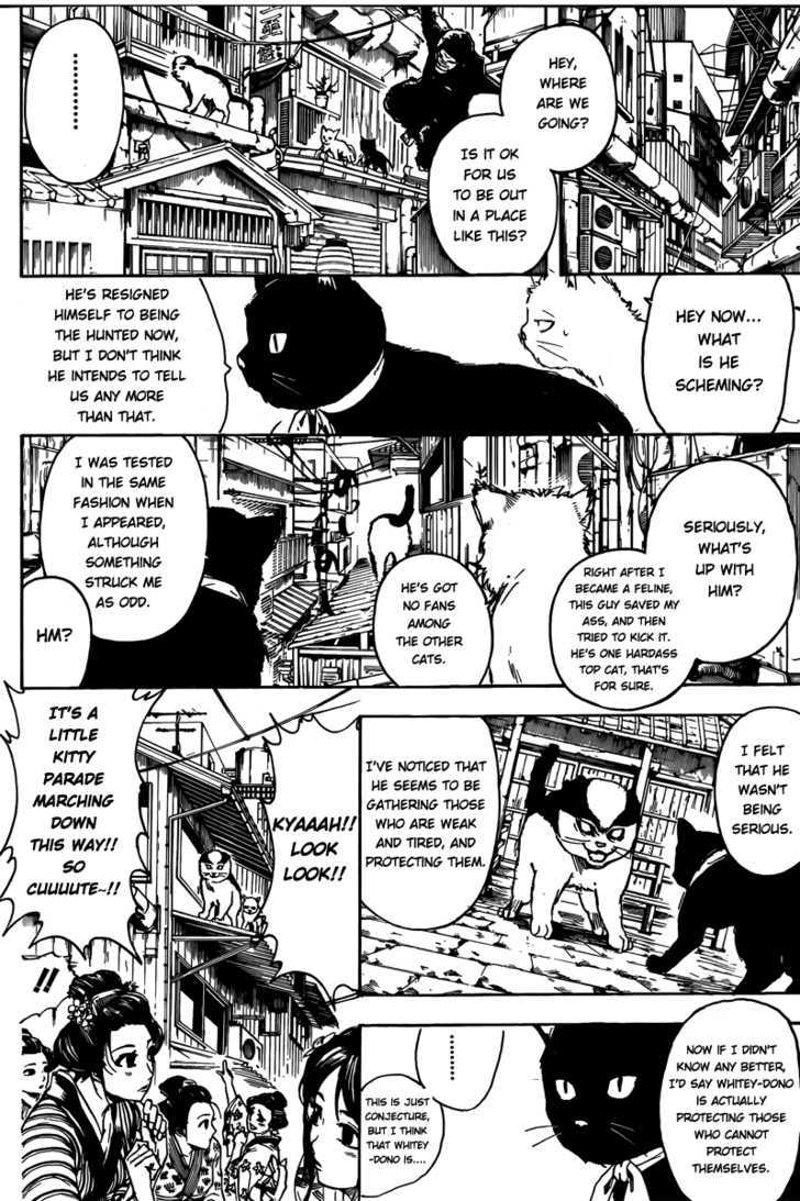 Gintama Chapter 276 page 4 - Chapter 276 : Look Behind You Shimura' Actually Means Watch Your Back, Shimura's Coming!!