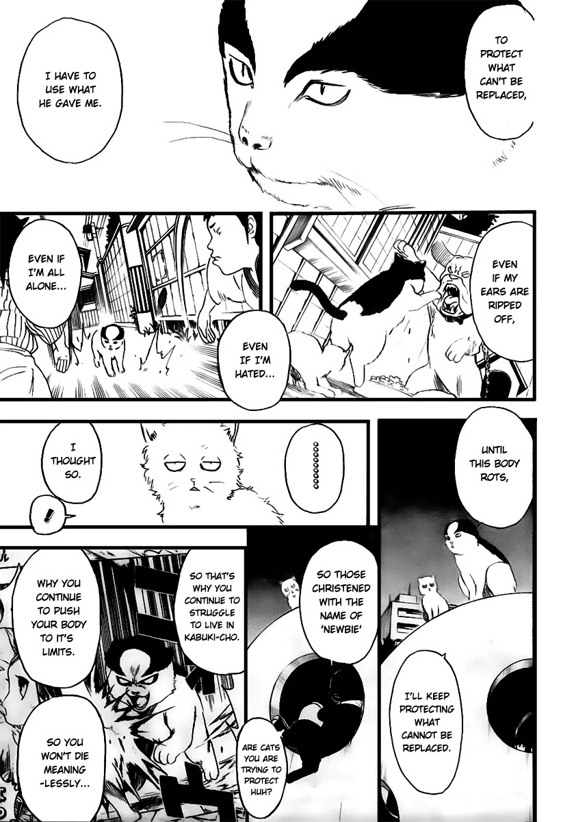 Gintama Chapter 277 page 13 - Chapter 277 : Living freely isn't crazy, it's just by your own rules.