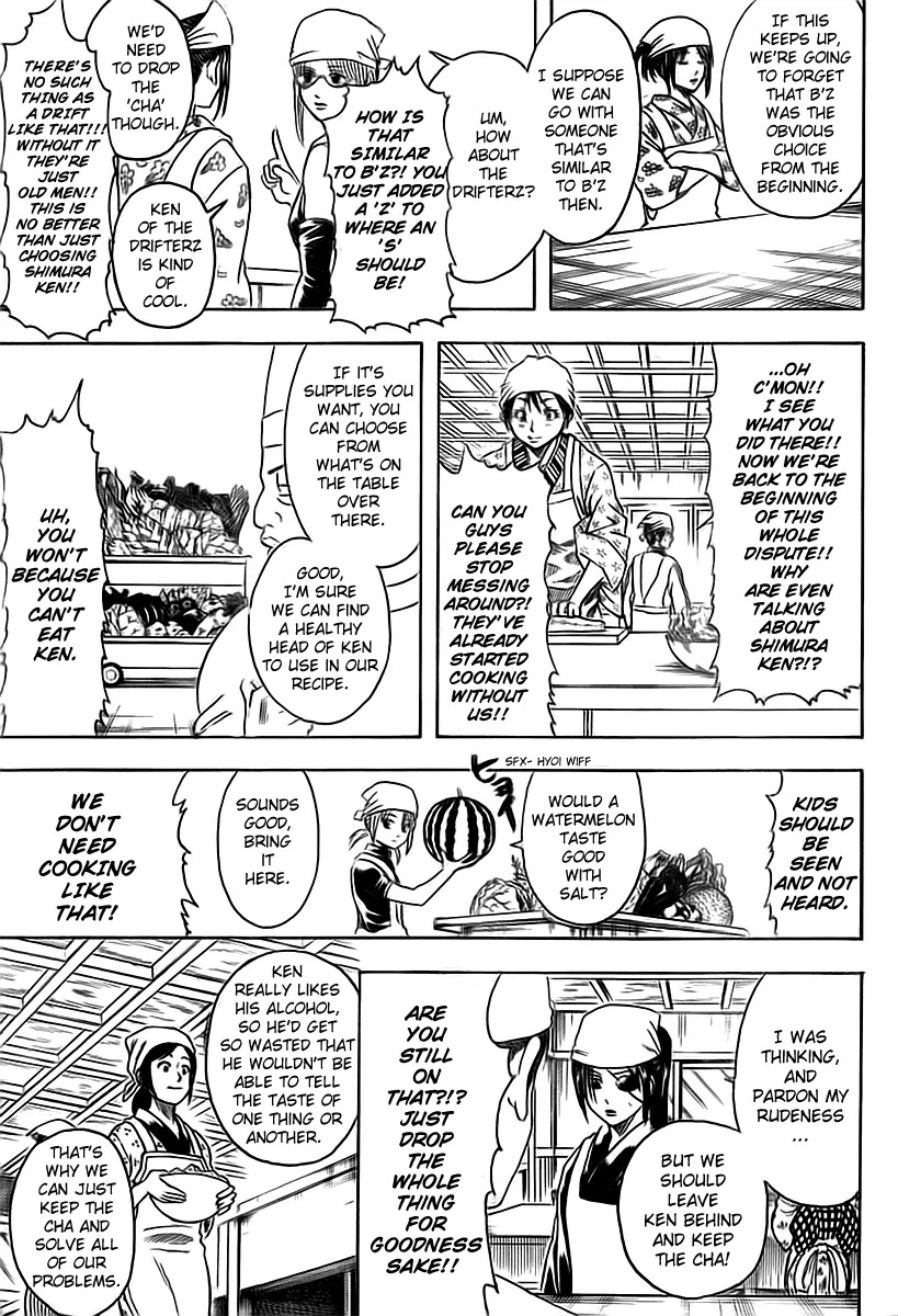 Gintama Chapter 280 page 11 - Chapter 280 : Cooking is Willpower.