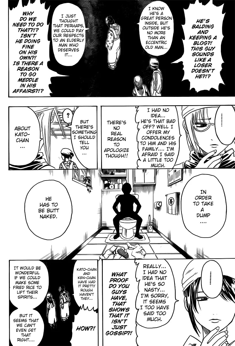 Gintama Chapter 280 page 14 - Chapter 280 : Cooking is Willpower.