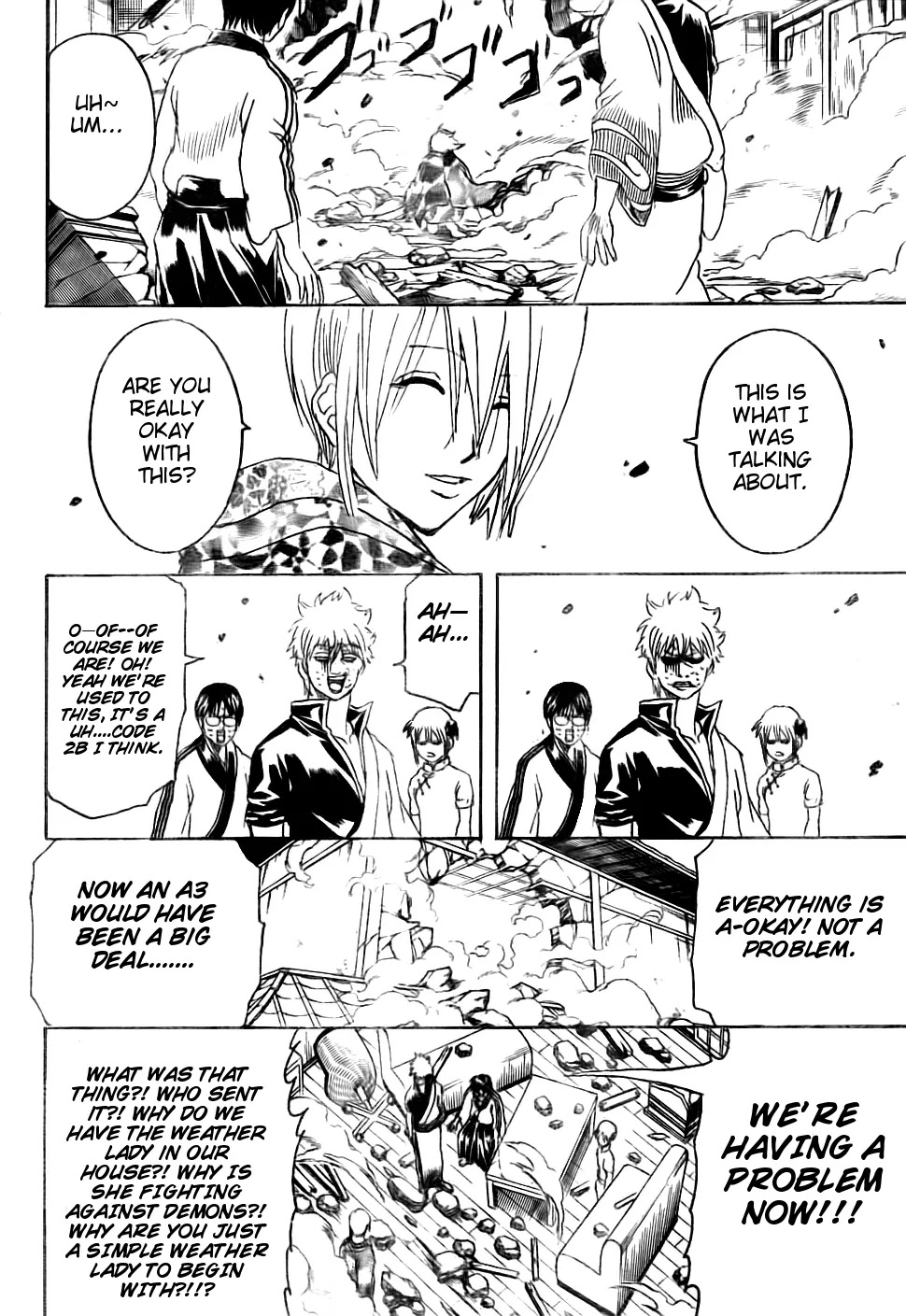 Gintama Chapter 282 page 10 - Chapter 282 : Even Rain Is Never Ending