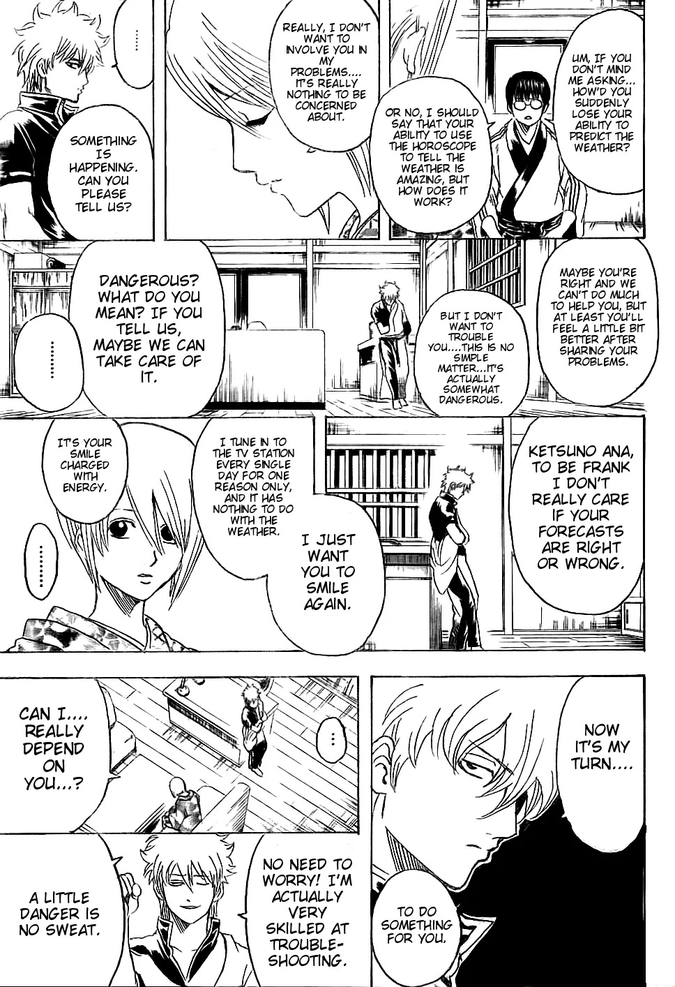 Gintama Chapter 282 page 7 - Chapter 282 : Even Rain Is Never Ending