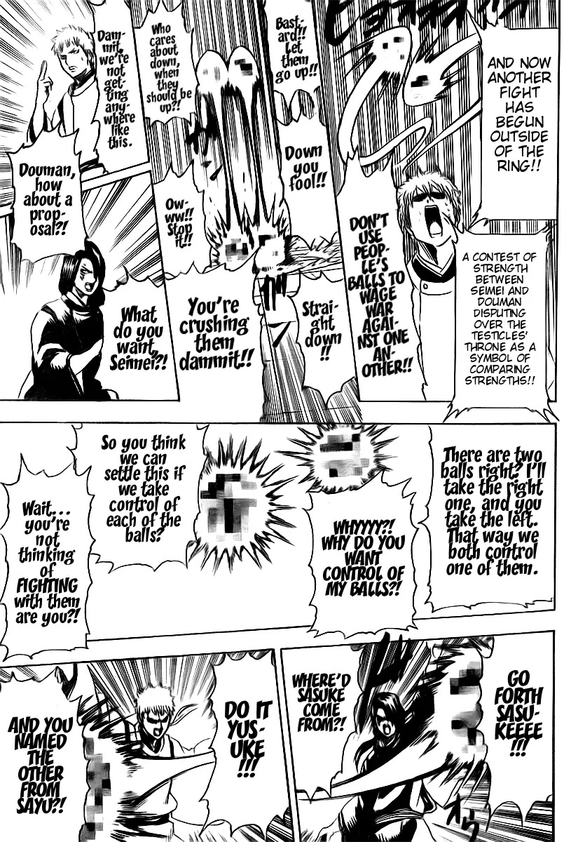 Gintama Chapter 286 page 11 - Chapter 286 : Not Even Losing To Meteorites Sorachi Hideaki