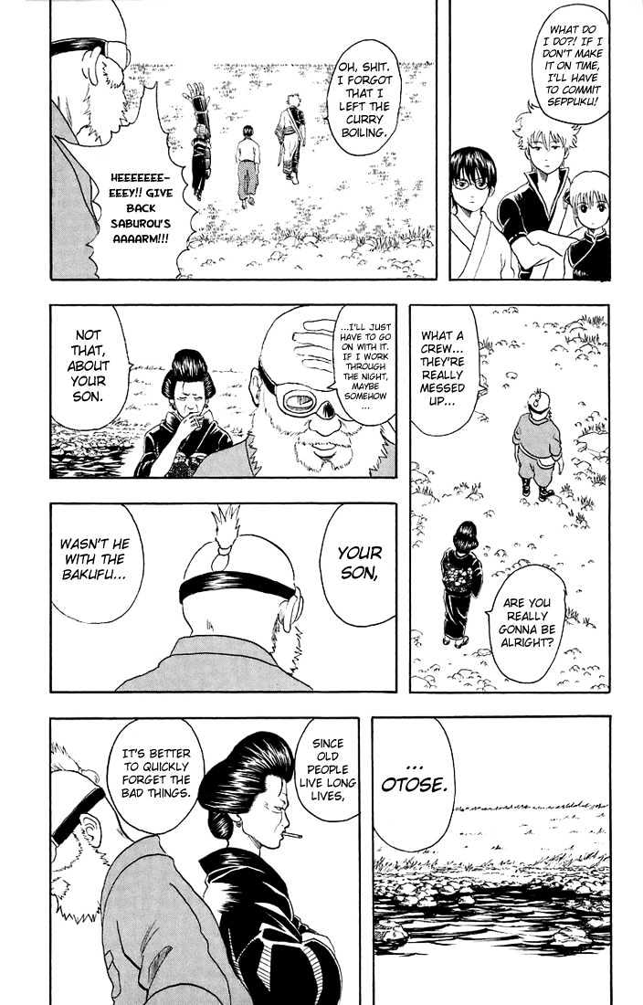 Gintama Chapter 29 page 15 - Chapter 29 : Do you really think you can study for the exam while listening to music?! Just cut it out already!