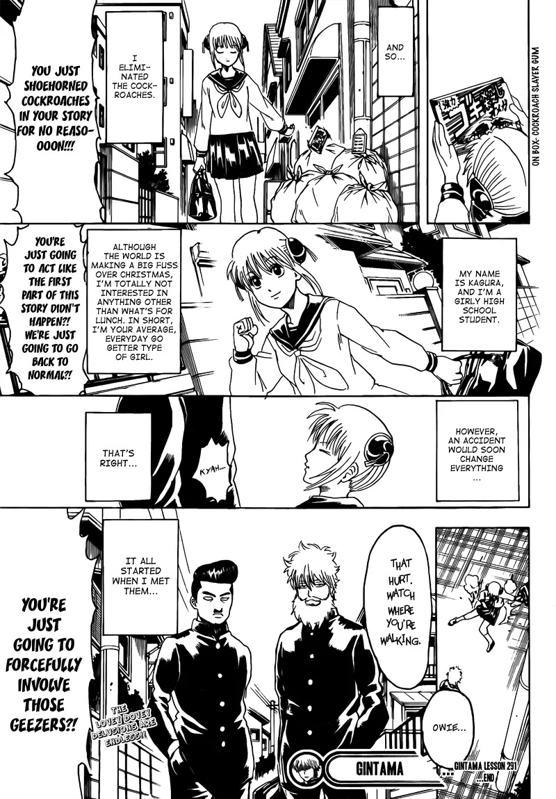 Gintama Chapter 291 page 19 - Chapter 291 : What Santa Delivers Is Not Limited To Presents