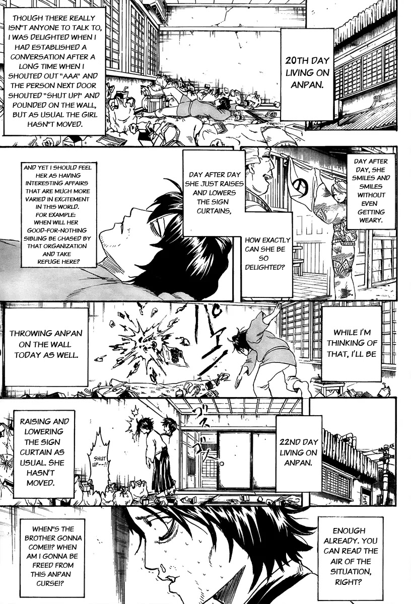 Gintama Chapter 293 page 9 - Chapter 293 : Think About Balance In Your Meals
