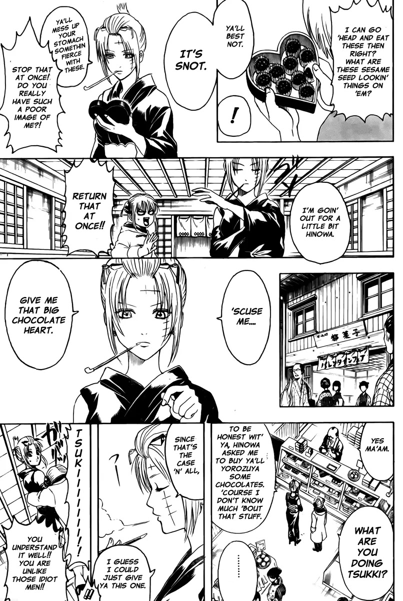 Gintama Chapter 295 page 10 - Chapter 295 : Cocoa Over Hearts