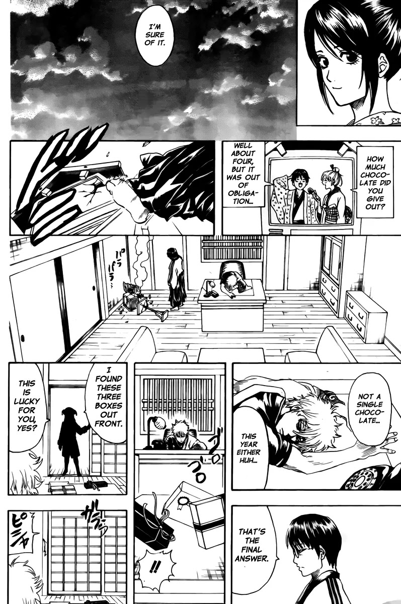 Gintama Chapter 295 page 19 - Chapter 295 : Cocoa Over Hearts