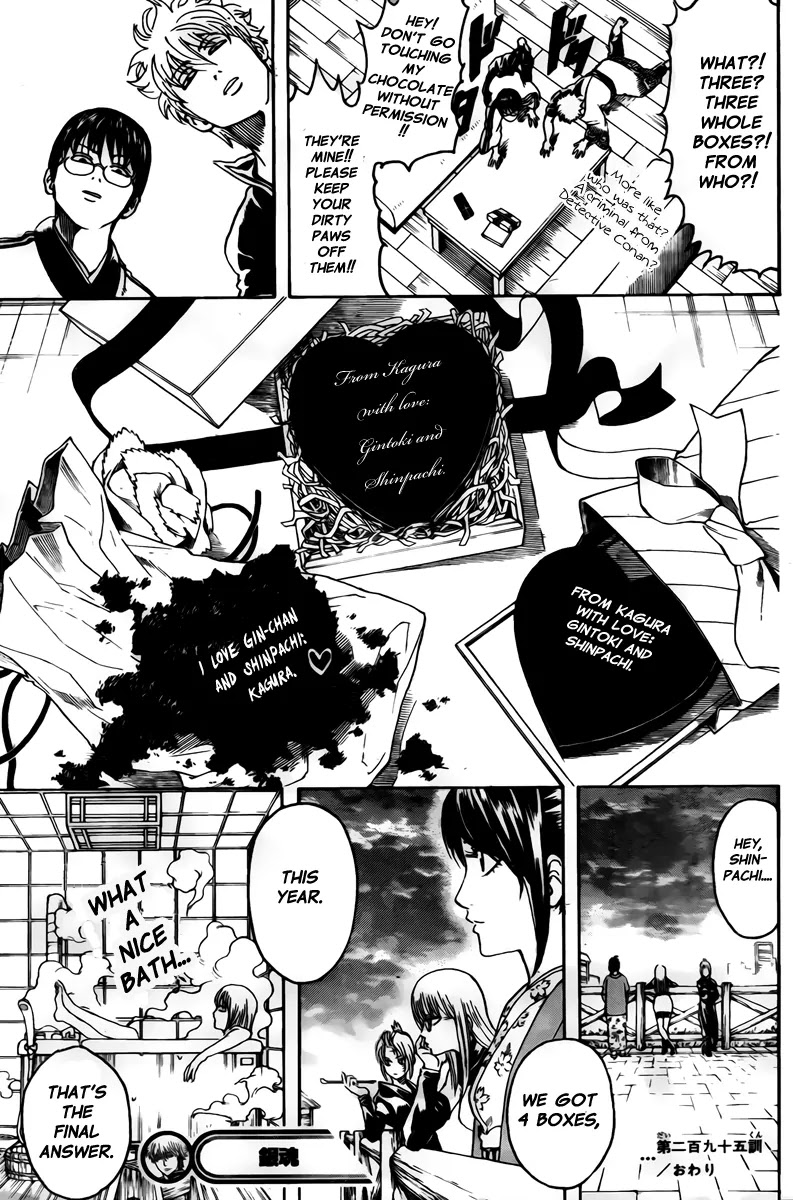 Gintama Chapter 295 page 20 - Chapter 295 : Cocoa Over Hearts