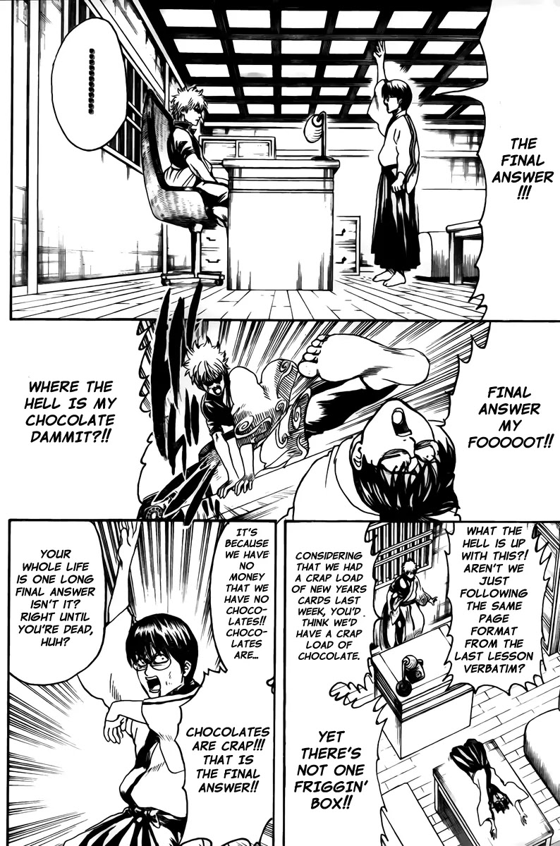 Gintama Chapter 295 page 7 - Chapter 295 : Cocoa Over Hearts