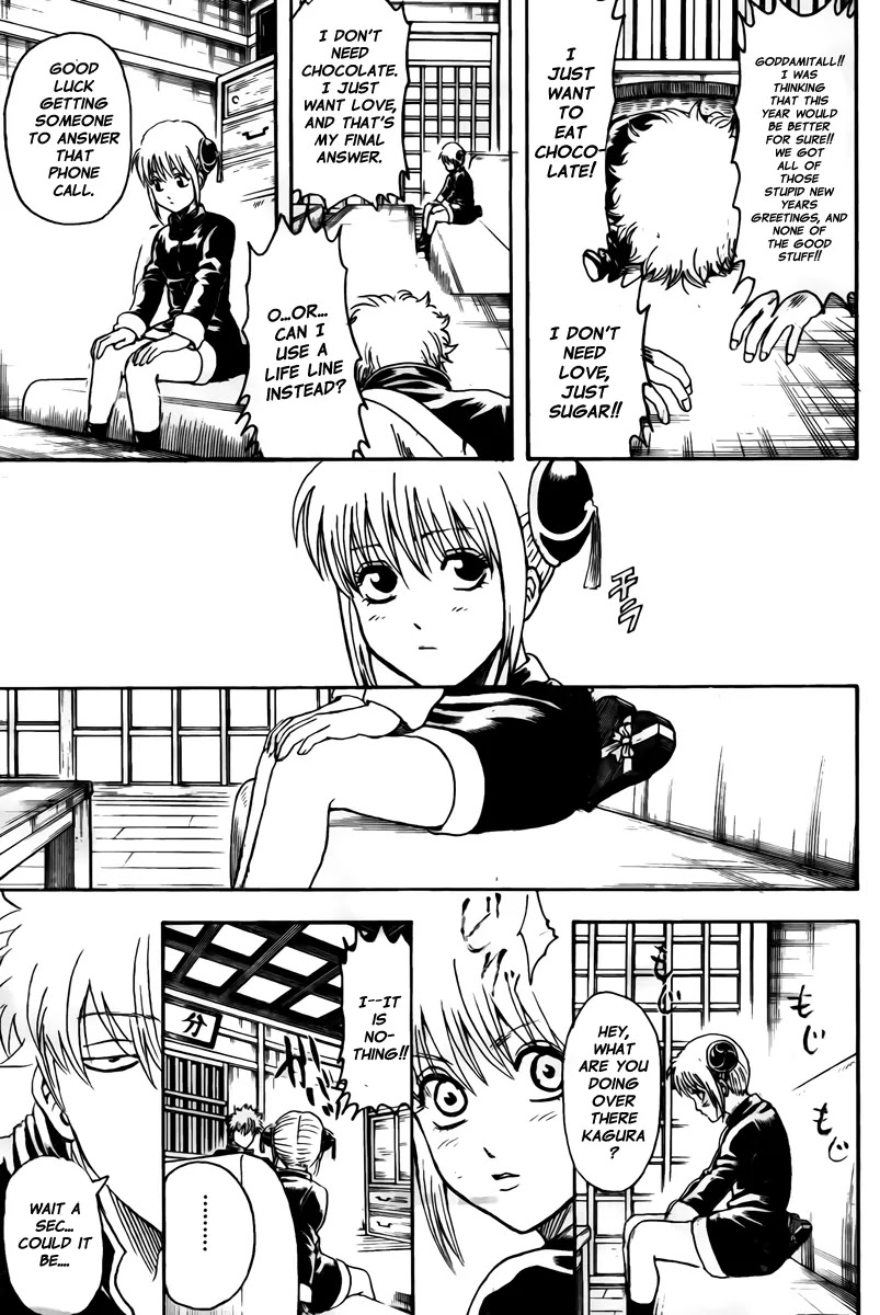 Gintama Chapter 295 page 8 - Chapter 295 : Cocoa Over Hearts