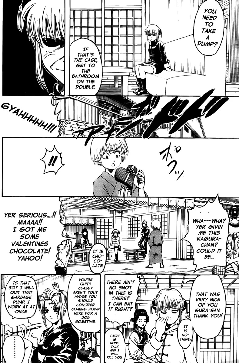 Gintama Chapter 295 page 9 - Chapter 295 : Cocoa Over Hearts